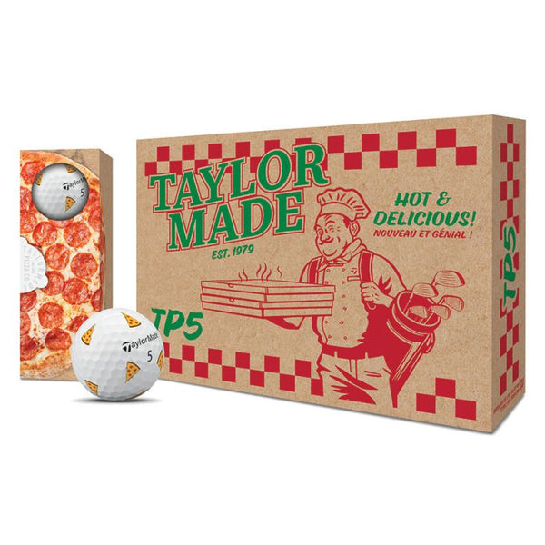 TaylorMade TP5 PIX Pizza Party Balls - Golf Vault