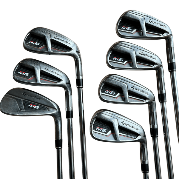 TaylorMade M6 Iron Set - Steel - 5-PW, AW - Used - Golf Vault