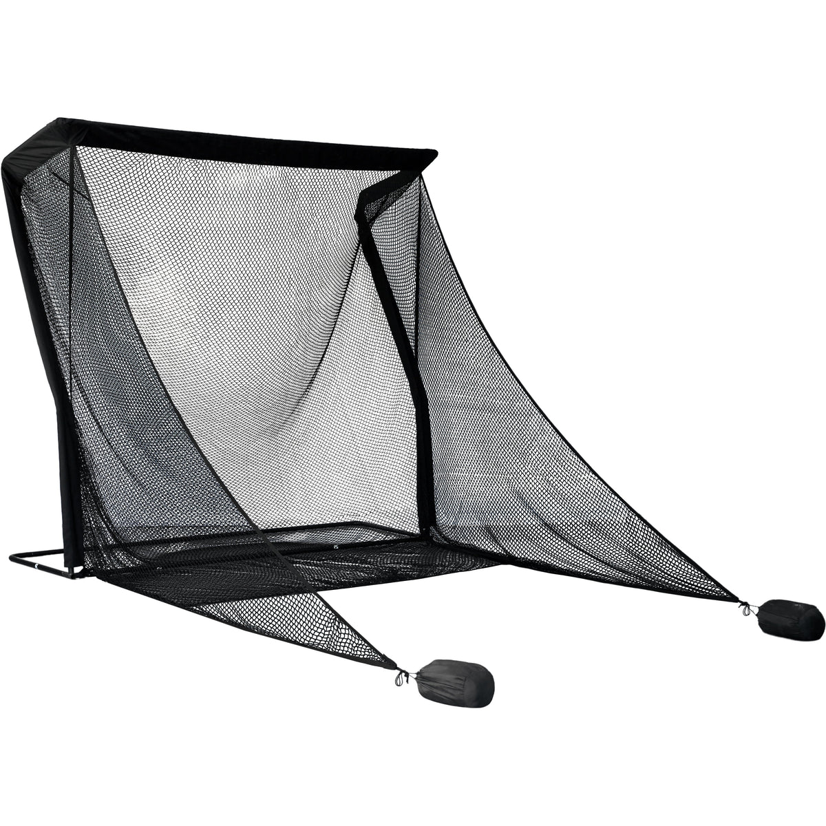 SimSpace Deluxe Practice Net LXW019 with Hitting Mat Bundle