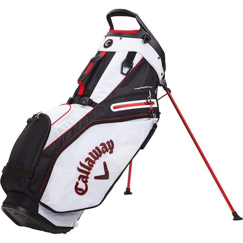 Callaway Fairway 14 Stand Bag - Previous Season (2021) White Black Red