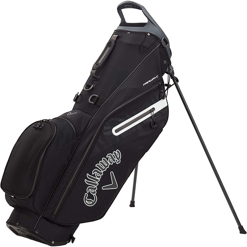 Callaway Fairway C Double Strap Stand Bag - Previous Season Black Charcoal White