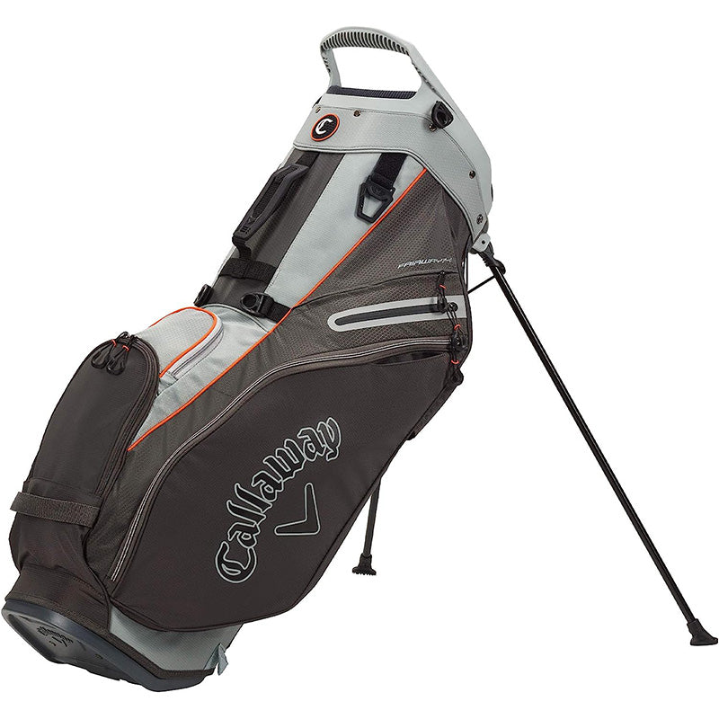 Callaway Fairway 14 Stand Bag - Previous Season (2021) Charcoal Silver Black
