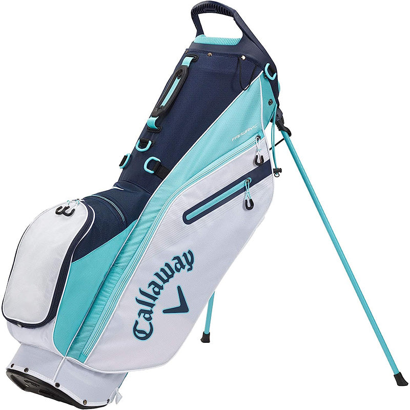 Callaway Fairway C Double Strap Stand Bag - Previous Season White Blue Navy