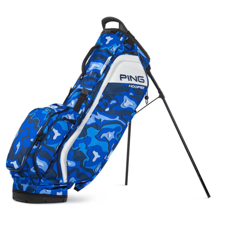 PING Hoofer Stand Bag Blue Topo