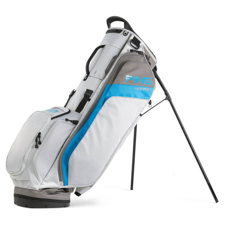 PING Hoofer Stand Bag Light Grey Blue Graphite
