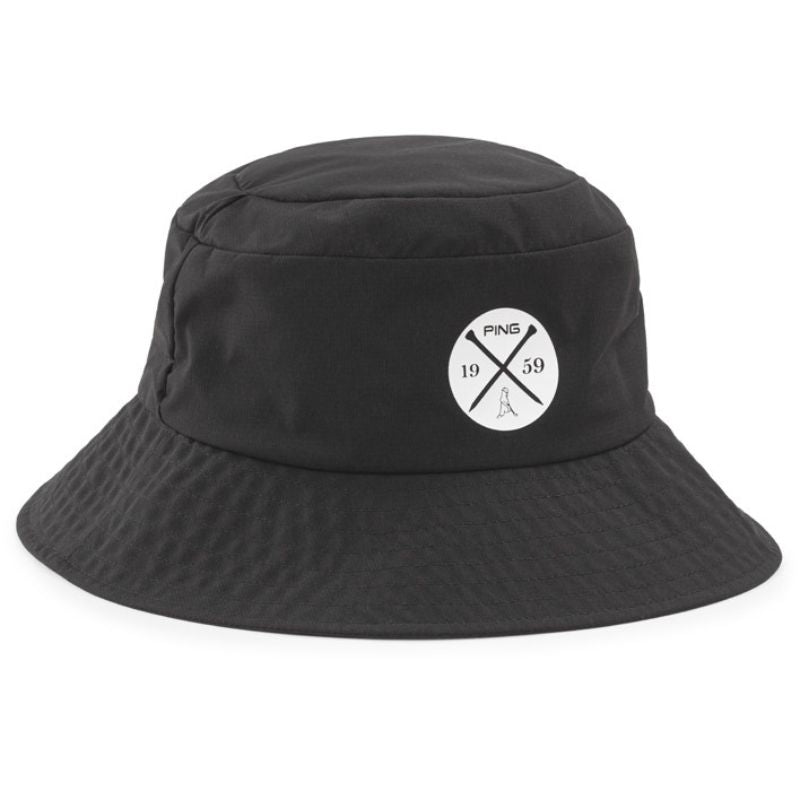 PING Bucket Hat - Previous Season Black