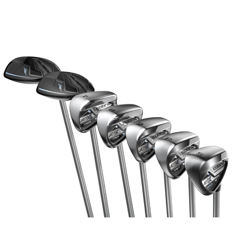 Cobra Women's AIR-X 2 Combo Iron Set - 5H 6H 7-PW, SW - Store Display Demo