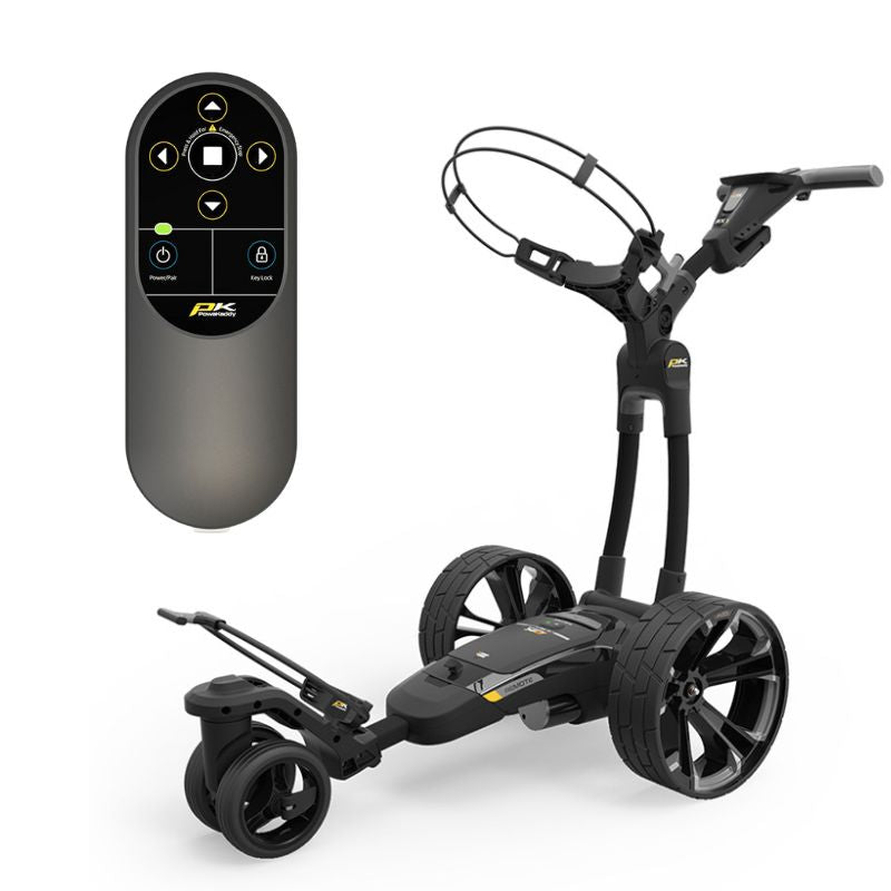 Powakaddy RX1 Remote Electric Golf Cart Black