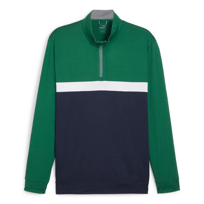 PUMA Pure Colorblock Golf 1/4 Zip
