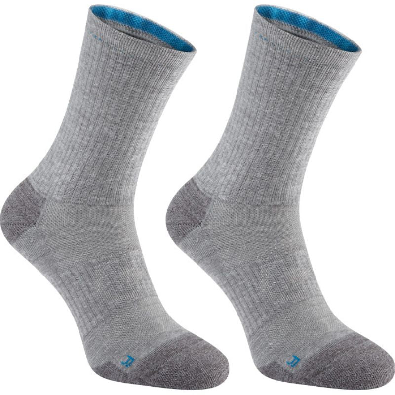 PING Sensorcool Crew Sock - 2 Pack Grey OSFA (7.5-11.5)