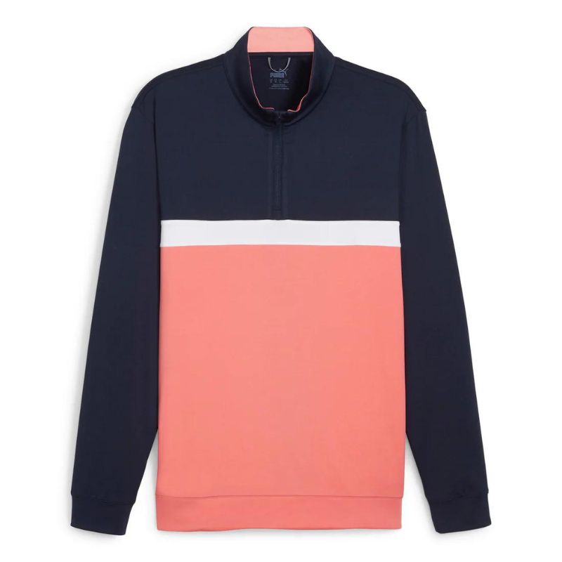 PUMA Pure Colorblock Golf 1/4 Zip