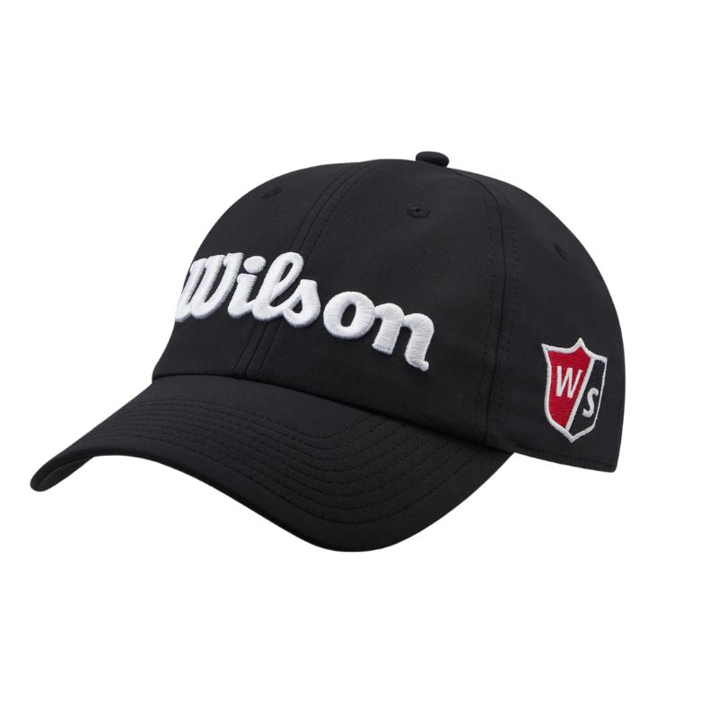 Wilson Pro Tour Hat Black White OSFA