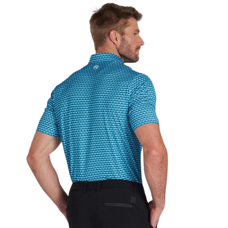 PUMA MATTR Palm Deco Golf Polo