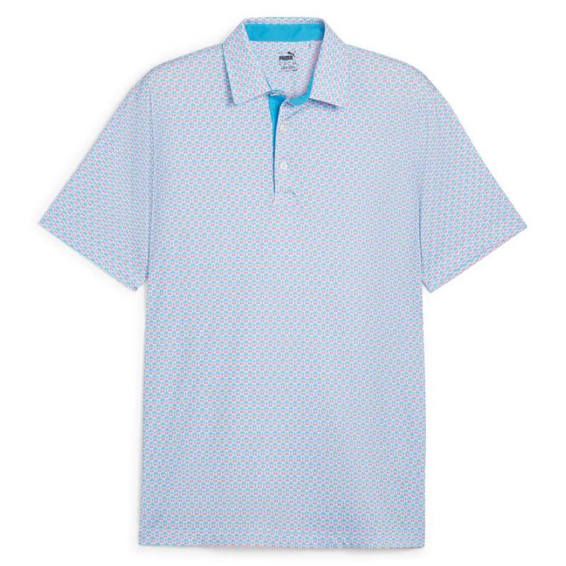PUMA MATTR Palm Deco Golf Polo