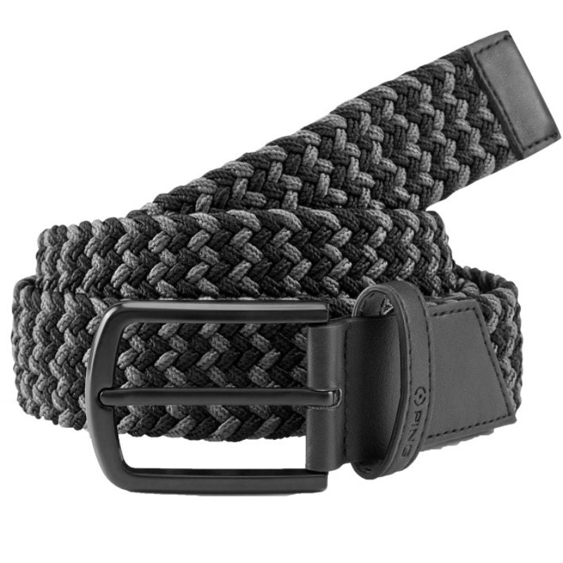 PING Stretch Webbing Belt Black Multi