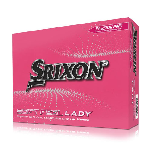 Srixon Women's Soft Feel Golf Ball - Previous Season Passion Pink
