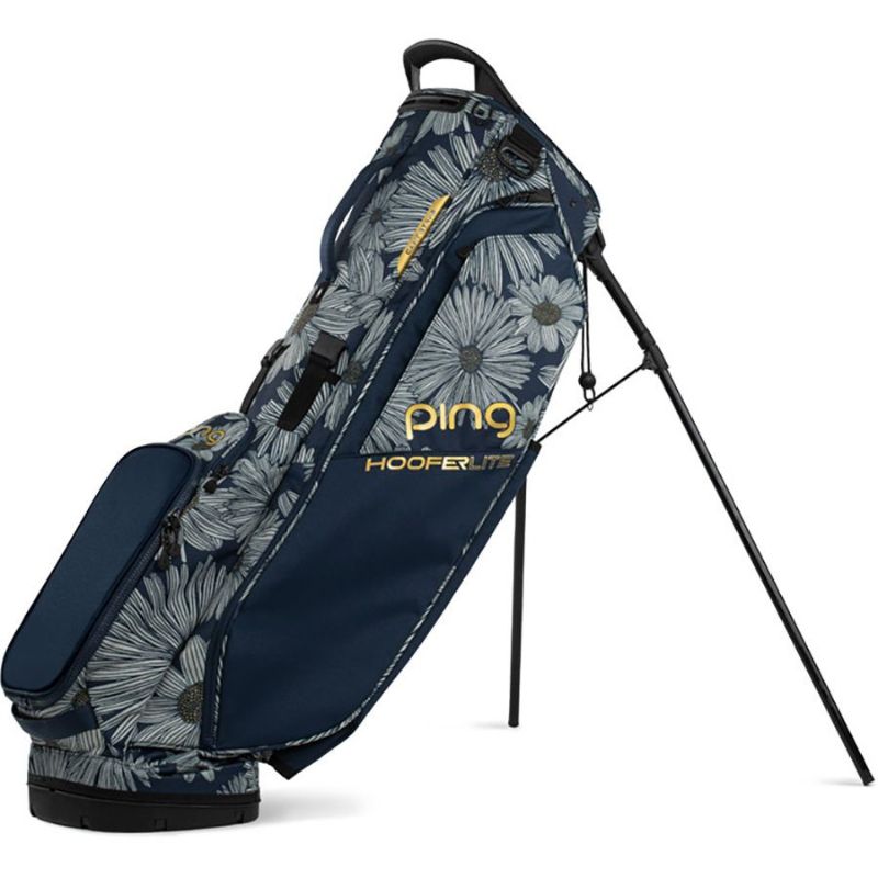 PING Hoofer Lite Stand Bag Blue Floral