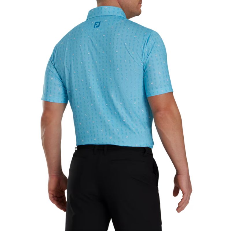FootJoy The 19th Hole Lisle Self Collar Polo