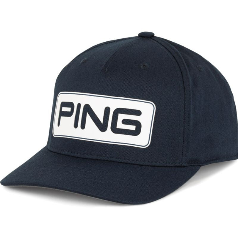 PING Tour Classic Snapback Hat Navy OSFA