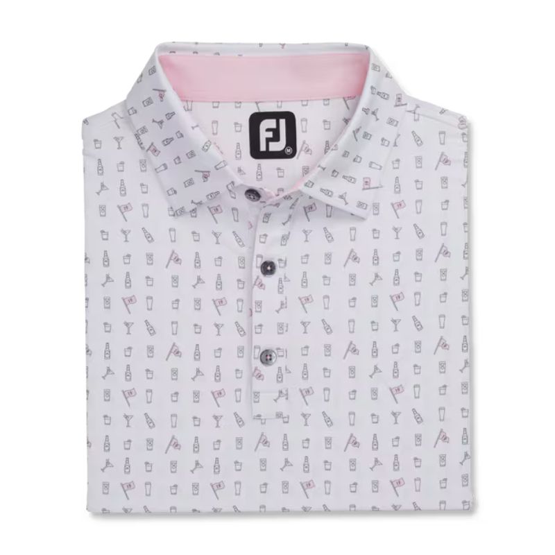 FootJoy The 19th Hole Lisle Self Collar Polo
