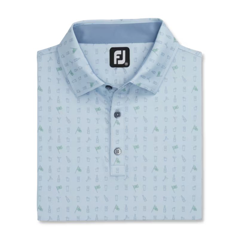 FootJoy The 19th Hole Lisle Self Collar Polo