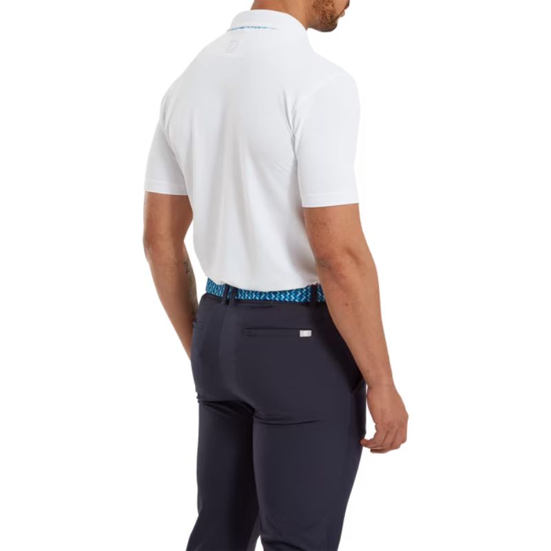 FootJoy Primrose Trim Solid Lisle Tour Collar Polo - Previous Season Style