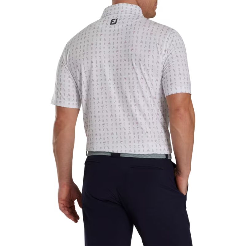 FootJoy The 19th Hole Lisle Self Collar Polo