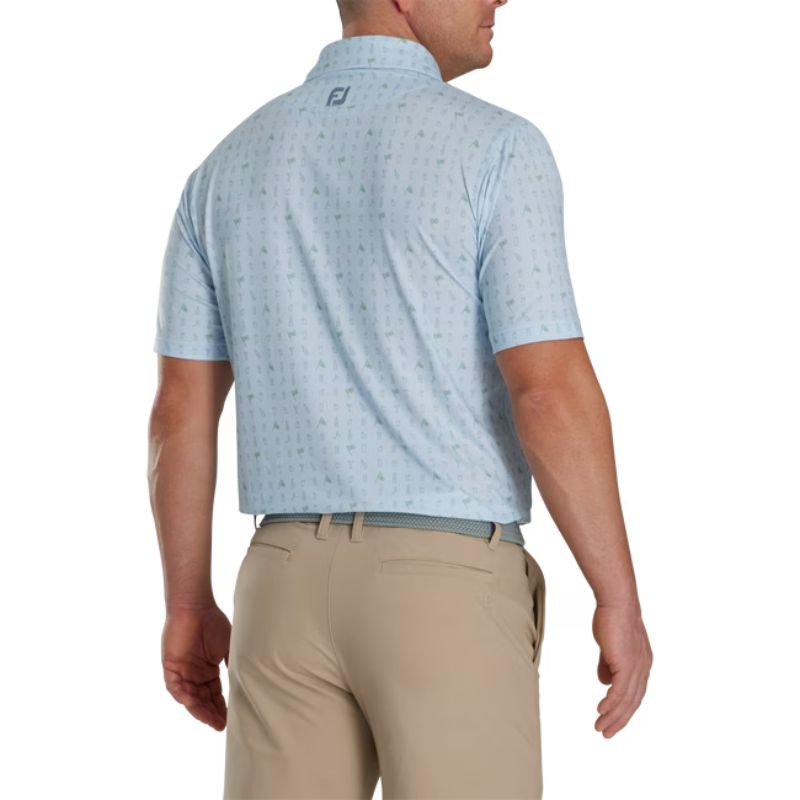 FootJoy The 19th Hole Lisle Self Collar Polo