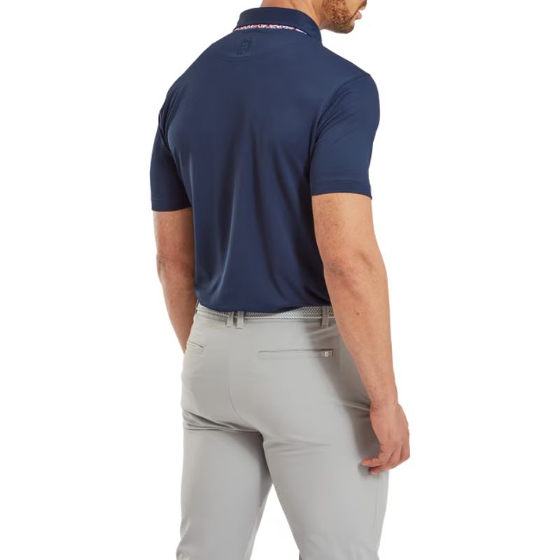 FootJoy Primrose Trim Solid Lisle Tour Collar Polo - Previous Season Style