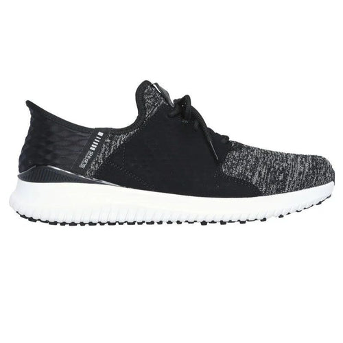 Skechers Men's GO GOLF Max 2 - Rover Slip-ins Golf Shoe Black White Medium