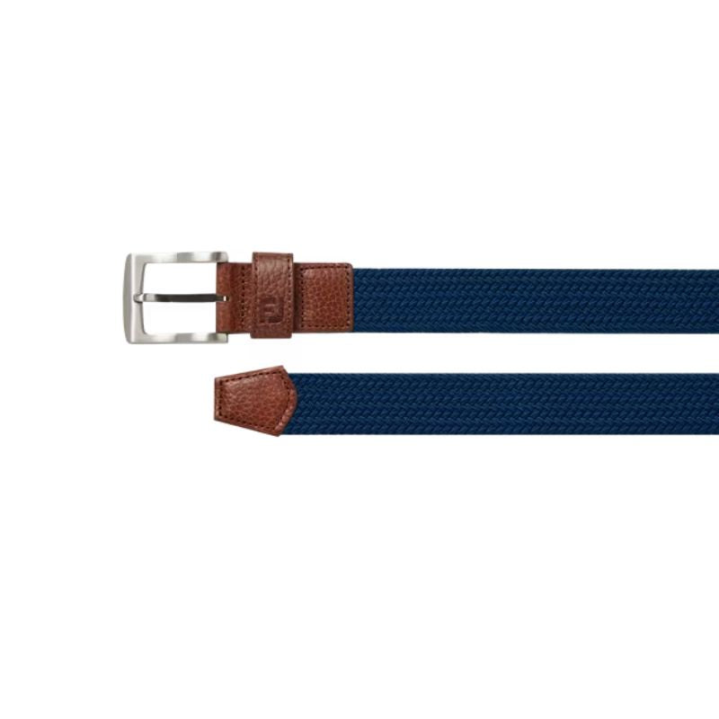 FootJoy Braided Belt Navy