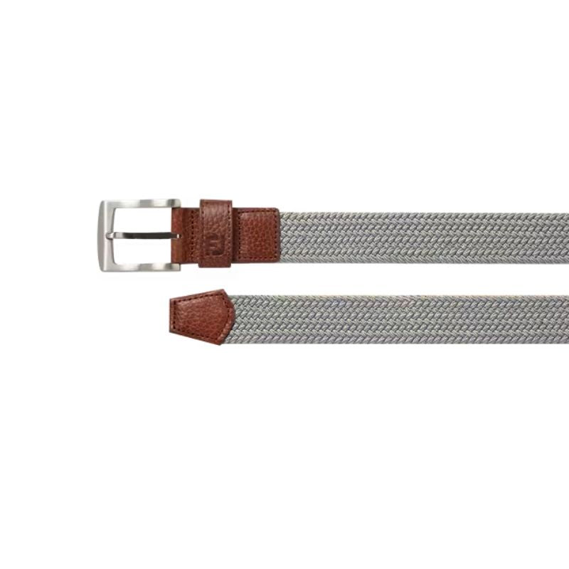 FootJoy Braided Belt Grey