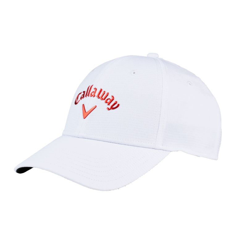 Callaway Liquid Metal Adjustable Hat White Fire OSFA