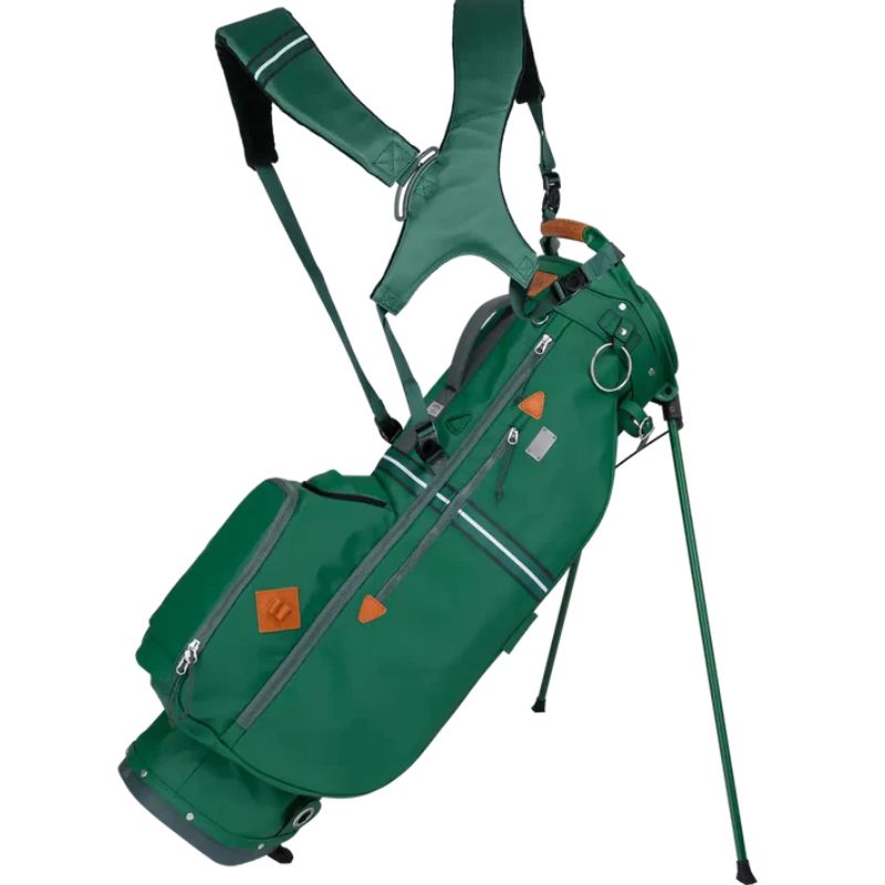 Sun Mountain 2023 Mid-Stripe Stand Bag - Double Strap Green
