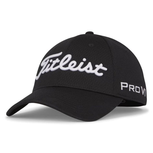Titleist Tour Elite Hat Black White