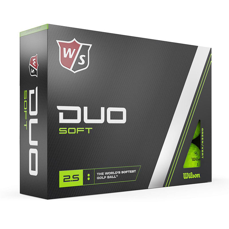 Wilson Duo Soft Golf Balls Green