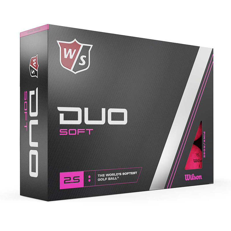 Wilson Duo Soft Golf Balls Pink