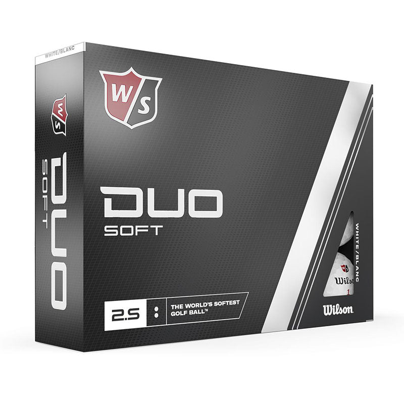 Wilson Duo Soft Golf Balls White