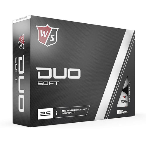 Wilson Duo Soft Golf Balls White