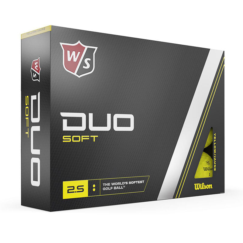 Wilson Duo Soft Golf Balls Yellow