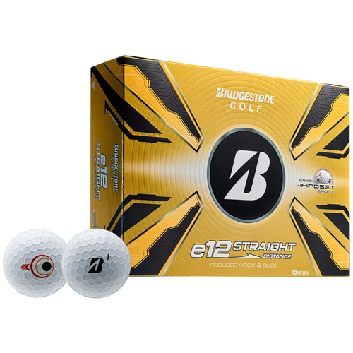 Bridgestone e12 Straight Golf Balls White