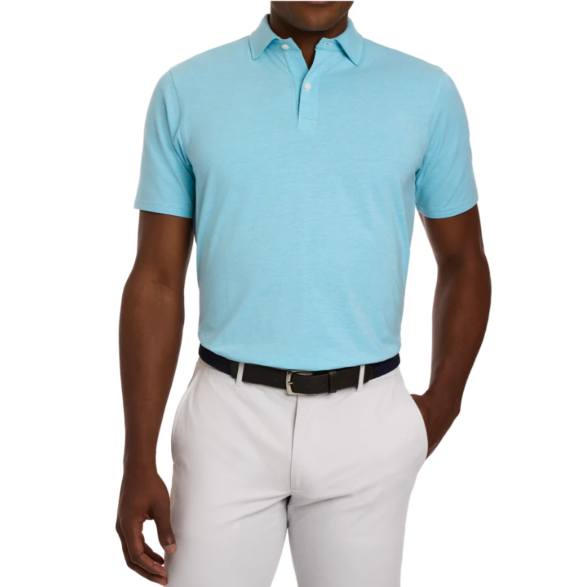 Holderness & Bourne The Hatcher Polo Harbor White
