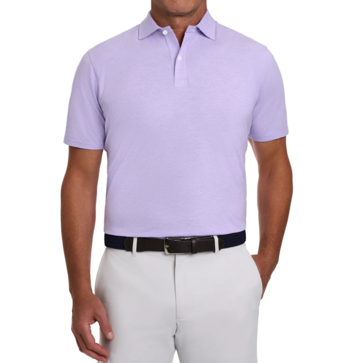 Holderness & Bourne The Hatcher Polo Tudor White