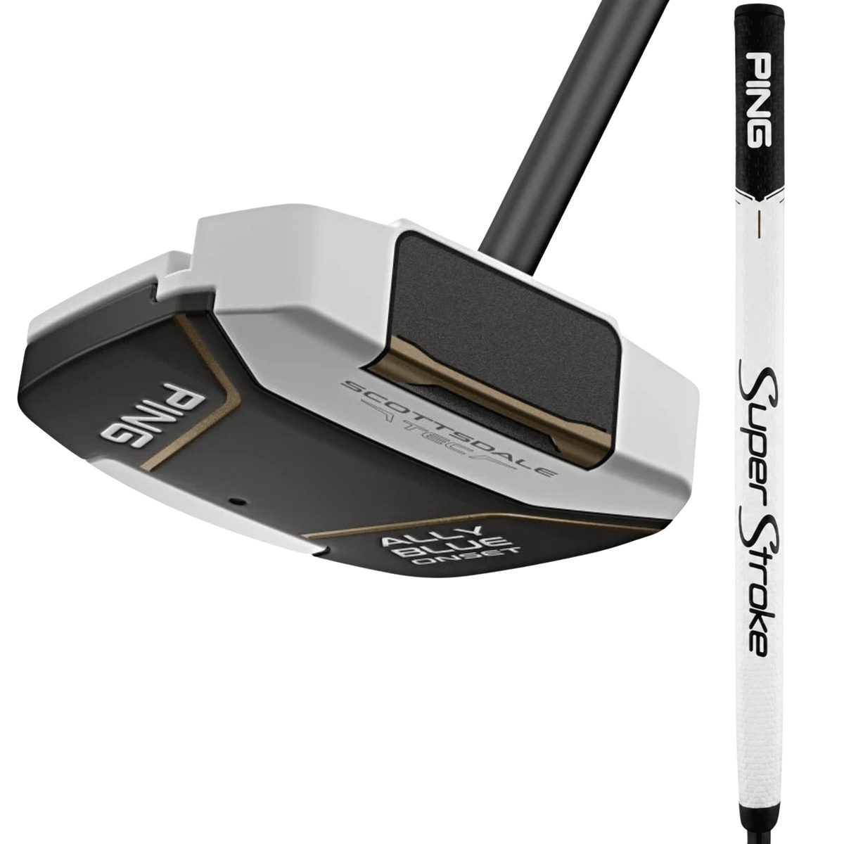 PING Scottsdale Tec Ally Blue Onset Counterbalance Putter