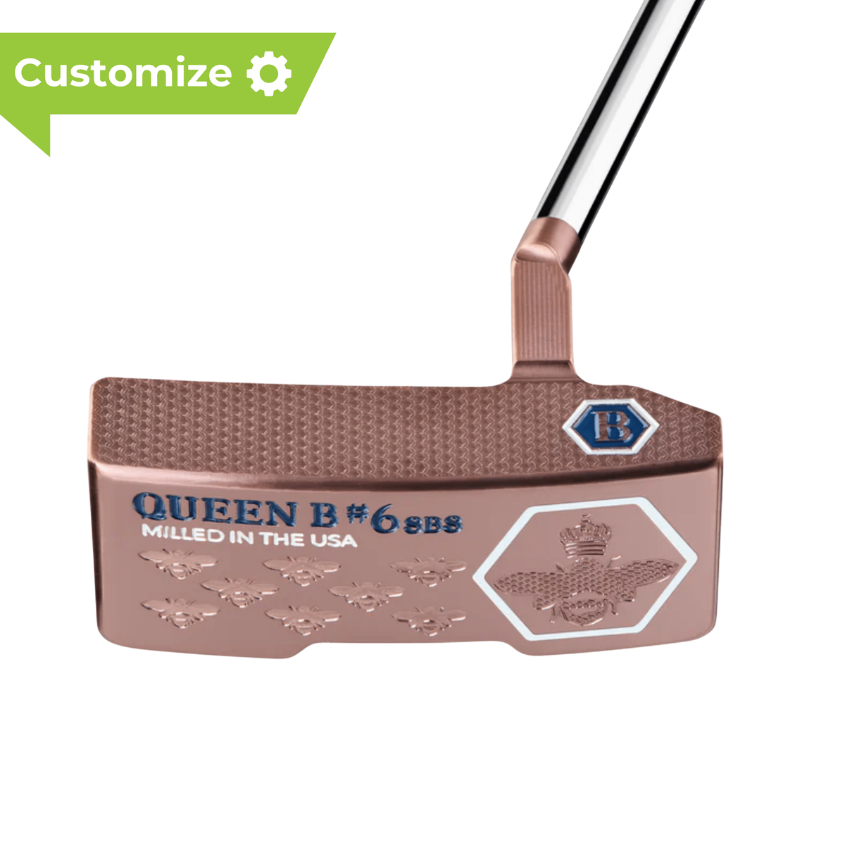 BETTINARDI Queen B 6 Putter - Slotback Slant Neck - Build Your Own