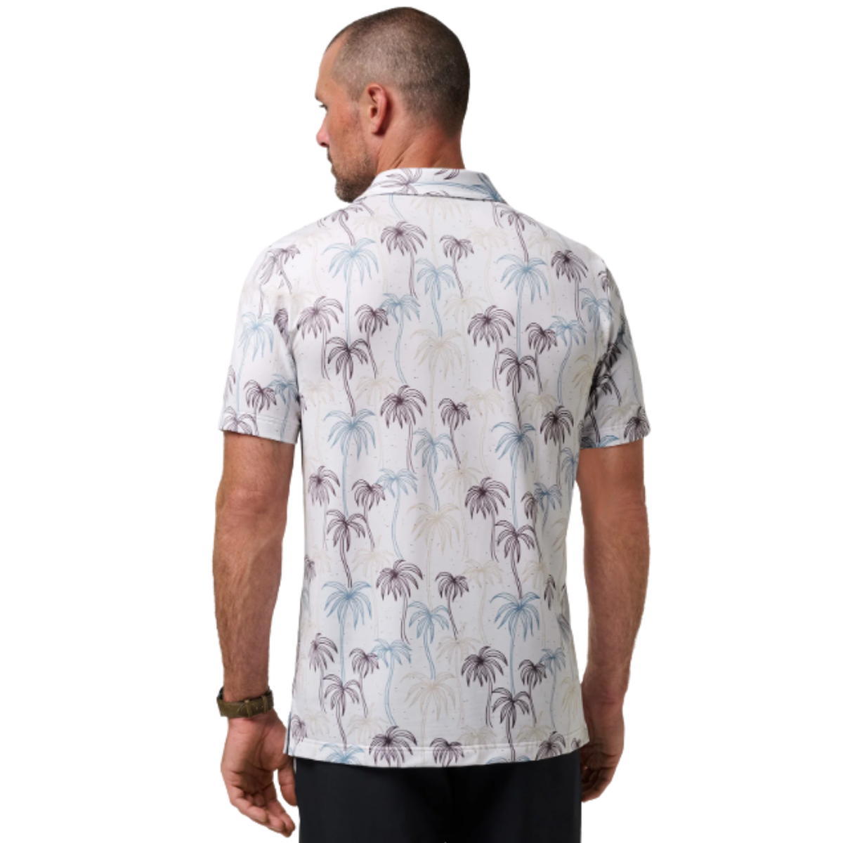 TravisMathew Featherweight Palms Golf Polo