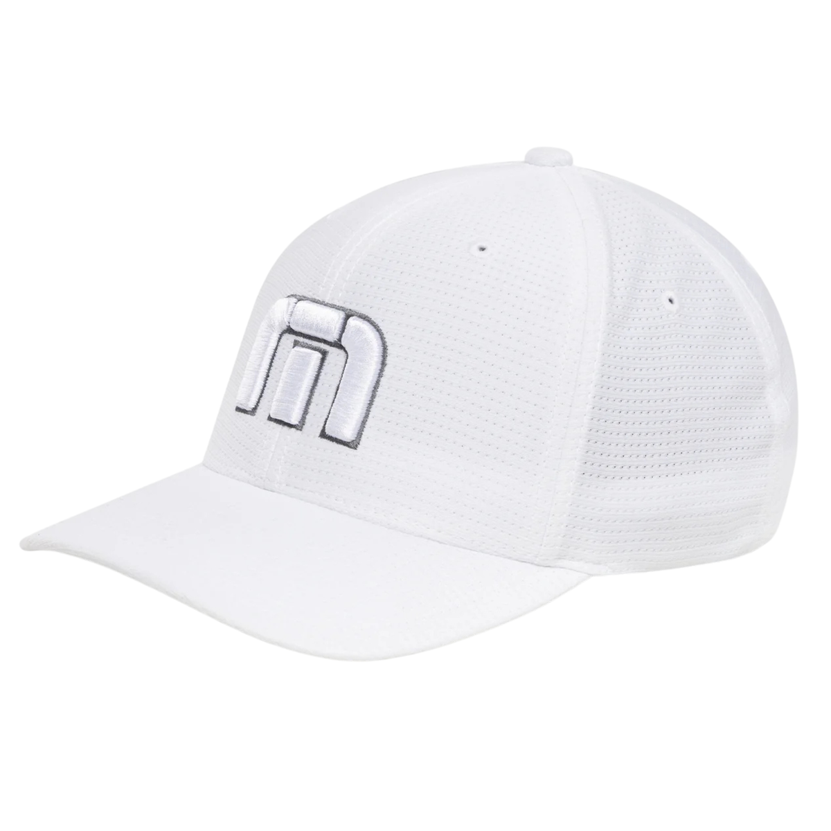 TravisMathew B-Bahamas Fitted Hat White