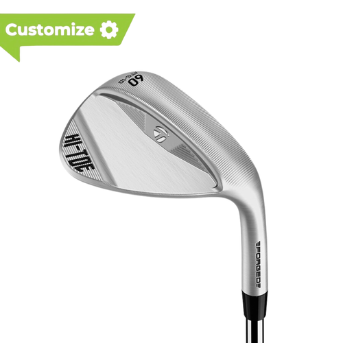 TaylorMade Hi-Toe 5 Satin Chrome Wedge (Steel Shaft) - Build Your Own