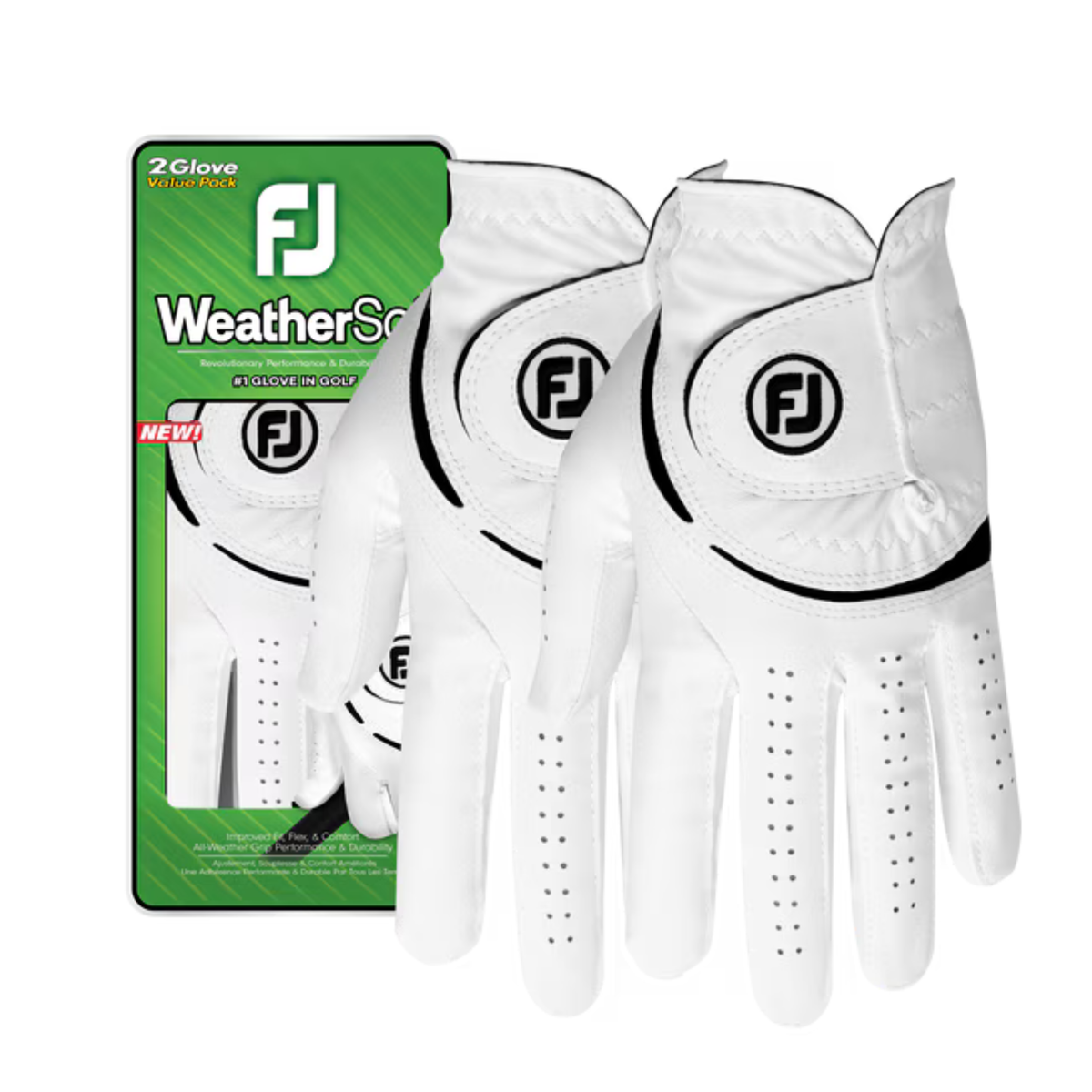 Footjoy Women's WeatherSof Gloves - 2 Pack Right
