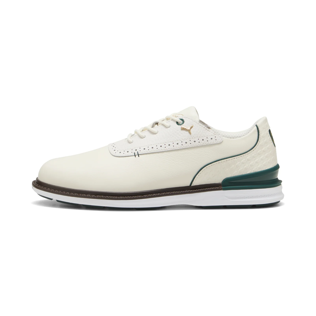 PUMA Men's AVANT 2.0 Golf Shoes - Arnold Palmer Limited Edition Puma White Forest Green Medium